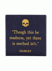 CST1WS01 Coaster Single Ceramic - Shakespeare - Hamlet